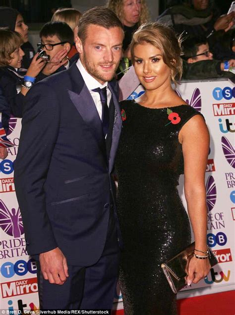 Rebekah Vardy Cheers On Husband Jamie At The World Cup Daily Mail Online