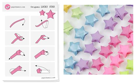 Origami Diagram Bundle Origami Lucky Star Origami Diagrams Origami
