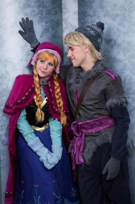 disney frozen anna and krisstof nguồn facebook couple halloween costumes cosplay couple