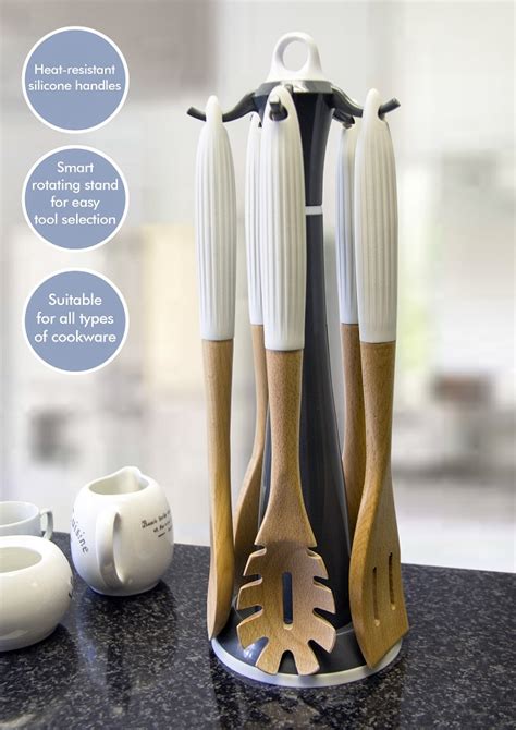 Buy 1 buy 2 ₹100 off buy 3 ₹200 off. Hanging Kitchen Utensil Set - White - Calasca Resellers