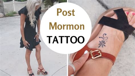post mormon gets tattoo my tattoo reasons and meaning youtube