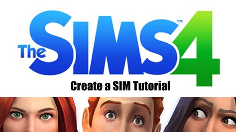 The Sims 4 Create A Sim Demo Tutorial Youtube