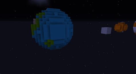Minecraft Solar System Model