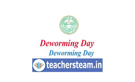 National Deworming Day In August 2018 ~ Ts Teachers Transfers