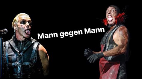 Mann Gegen Mann Rammstein Lyrics Traduction Français Youtube