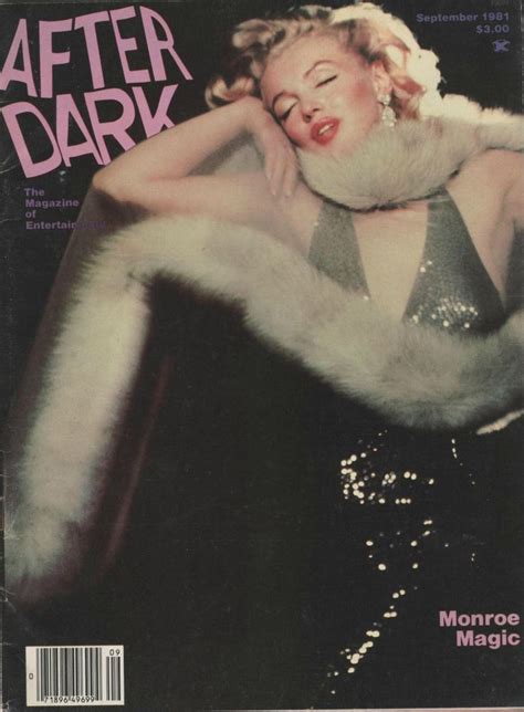 marilyn monroe magazines covers marilyn magazines after dark marilyn monroe magazine cover