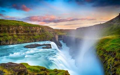 Waterfalls Travel Waterfall Most Europe Dam Iceland
