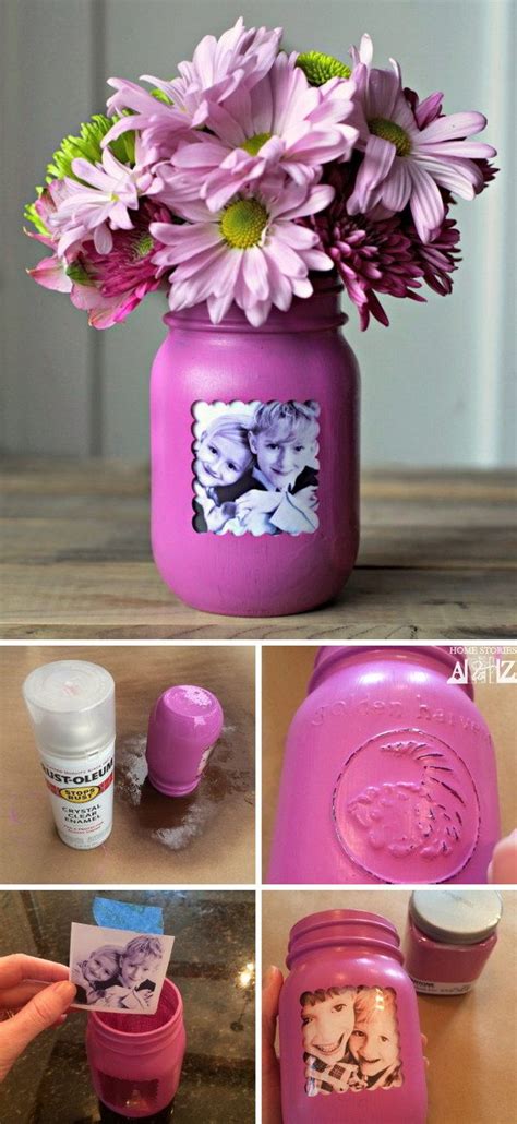 diy mothers day gifts  lots  tutorials  mothers day diy jar crafts creative