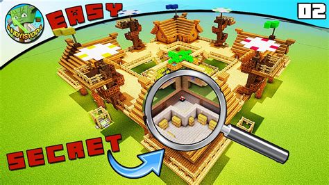 4 Player Survival Base Minecraft Easy Build 2 Youtube
