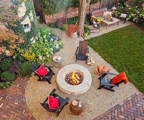 Creative Build Round Firepit Area Ideas For Summer Nights Coodecor Small Backyard