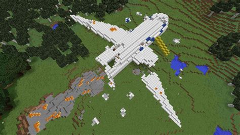 Crashed Plane Minecraft Map