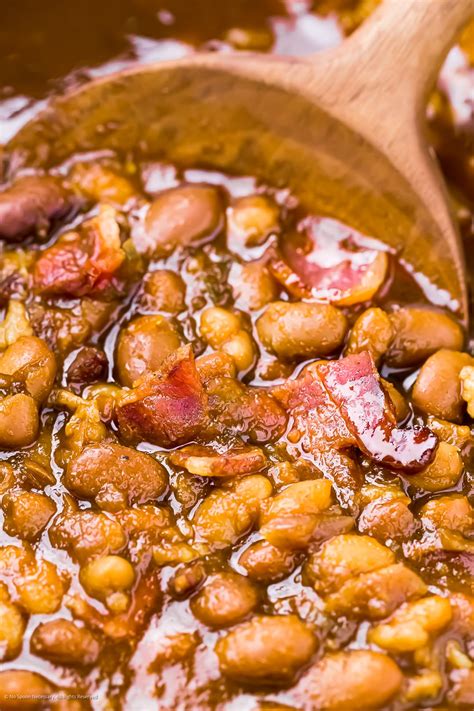 Easy Baked Beans With Bacon No Spoon Necessary