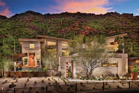 Butterfly Roofed Retreat Stuns In The Sonoran Desert Builder Magazine