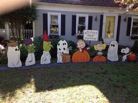 Its The Great Pumpkin Yard Art Halloween Yard Art Halloween Yard