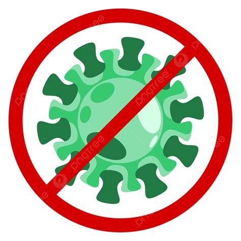 Virus Disease Prevention Icon Vector Virus Stop Viruses Anti Virus