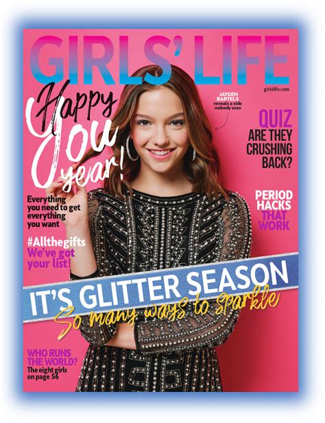 Check Out The New Issue Of Girls Life Starring Jayden