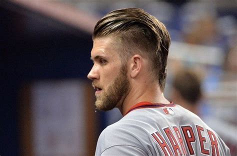 Maybe you would like to learn more about one of these? bryce-harper-hairstyles-7 | Bryce harper haircut, Bryce ...