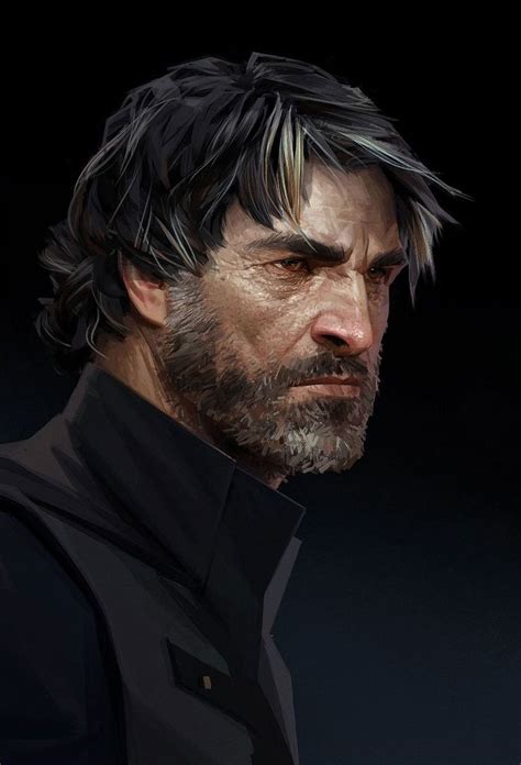 Corvo Face From Dishonored 2 Character Portraits Dishonored 2