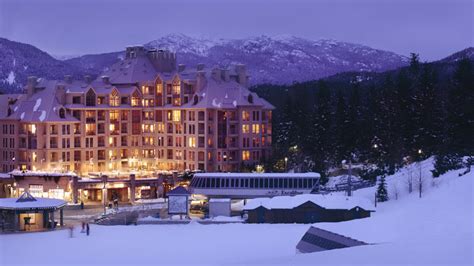 Whistler Bc Pan Pacific Whistler Mountainside Whistler Accommodations