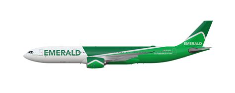 Emerald A330 900neo Inverted Livery Emerald Airlines V20 Gallery