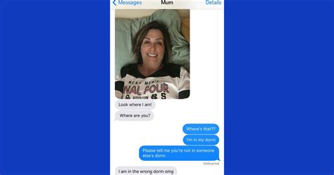 Mom Sends Selfie From Wrong Dorm Bed
