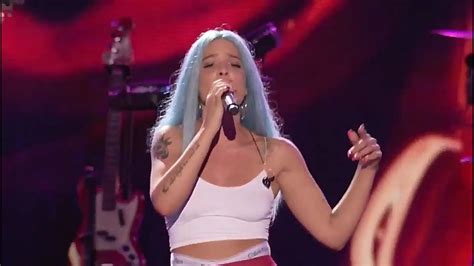Halsey Bad At Love Live At Iheartradio Summer 2017 Youtube