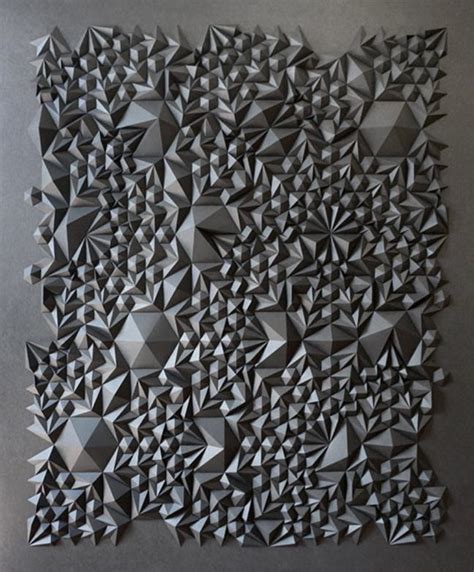 Matt Shlian Ara 178 Folded Paper 15 Paper Art Paper Sculpture
