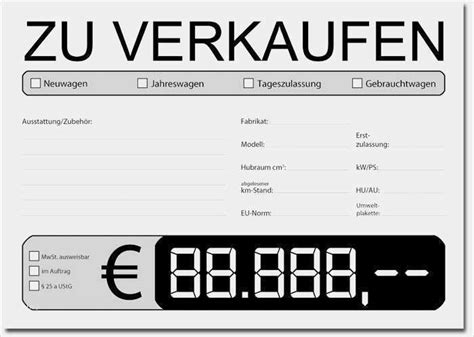 Support hilft ihnen gerne weiter. Auto Verkaufsschild Vorlage Kostenlos Wunderbar Auto ...