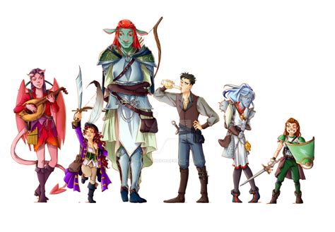 Dungeons And Dragons Group Photo By Nirtohoney96 On Deviantart