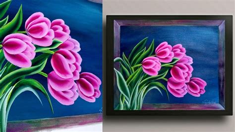 Very Easy and Simple Acrylic Painting - Satisfying Demo ...