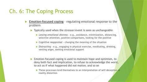 Cognitive Theories Lazarus And Folkman Appraisal And Coping Ppt Download