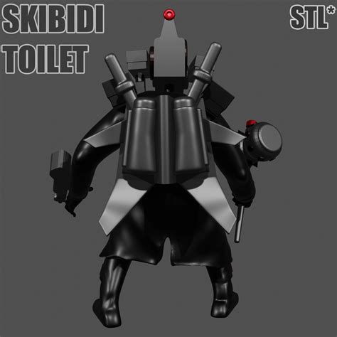 stl file titan cameraman skibidi toilet 3d fan art 🚽・3d print design to download・cults