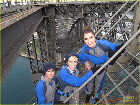 Maia Mitchell And Ross Lynch Sydney Harbor Bridge Climb Photo 583590 Photo Gallery Just