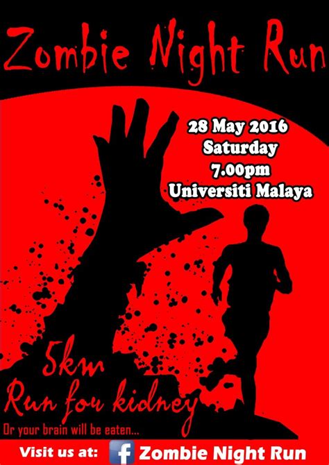 Run for your lives, a game of flag tag set in the world of a zombie apocalypse will be making its return to malaysia this december 31st at taman botani putrajaya. Zombie Night Run 2016 | JustRunLah!