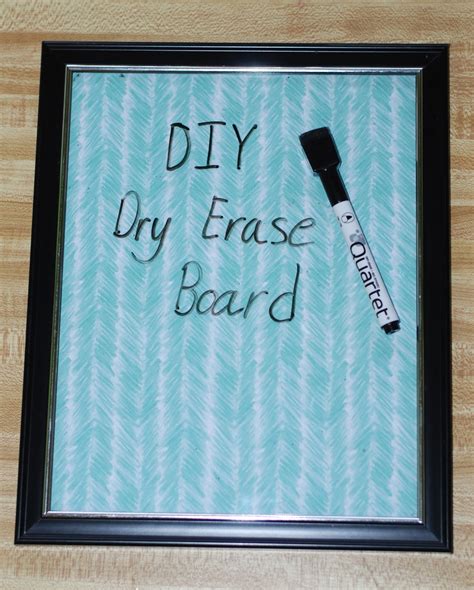 I had all supplies on hand, and you are likely to have them in your craft stash as well. The Kitkat Studio: DIY Dry Erase Board