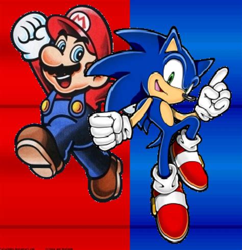 Sonic And Mario Wallpaper Wallpapersafari
