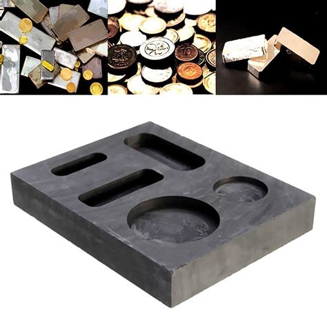 Graphite Ingot Mold Melting Casting Mould For Gold Silver Non Ferrous