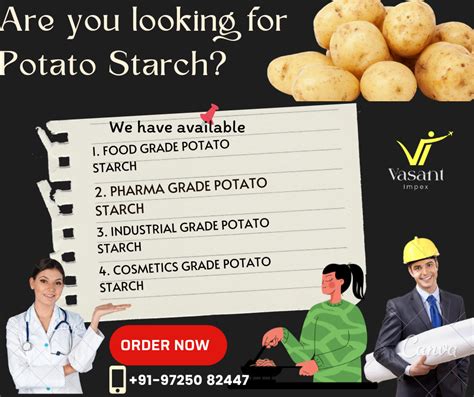 Indian Native Potato Starch And Modified Starch Packaging Size 25 Kg