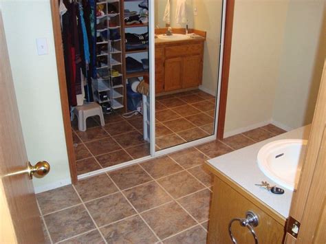 Watch to learn how to install luxury vinyl tile. 30 stunning pictures and ideas of vinyl flooring bathroom ...