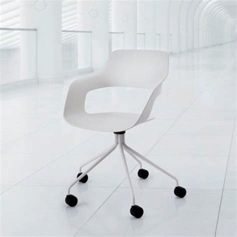 Contemporary Visitor Chair Wilkhahn Occo Teknion Metal Plastic