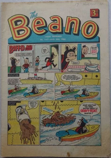 Comic Books Comic Book Cover Busters Dandy Topper Boat Baseball