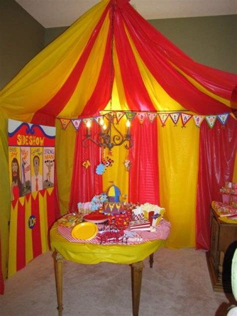 Homemade Circus Tent And Create Your Own Food Tent