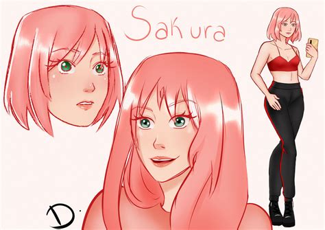 Sakuras Sketch By Drielesferreira On Deviantart