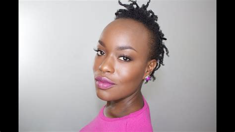 Black Natural Hairstyles For Big Foreheads