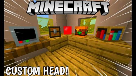 It consists of public heads made by the minecraft community to be used as a decoration. Minecraft:How to get this custom head decoration|Texture ...