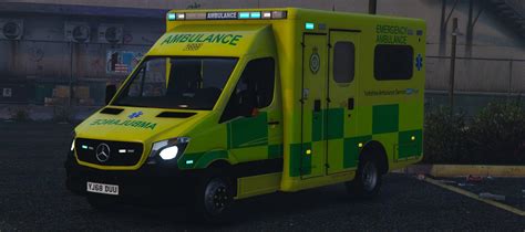 Yorkshire Ambulance Service Livery For The Mercedes Sprinter