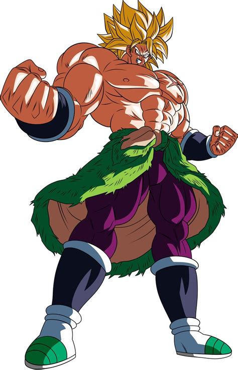 Broly Ssj Dragon Ball Super Artwork Anime Dragon Ball Super Dragon