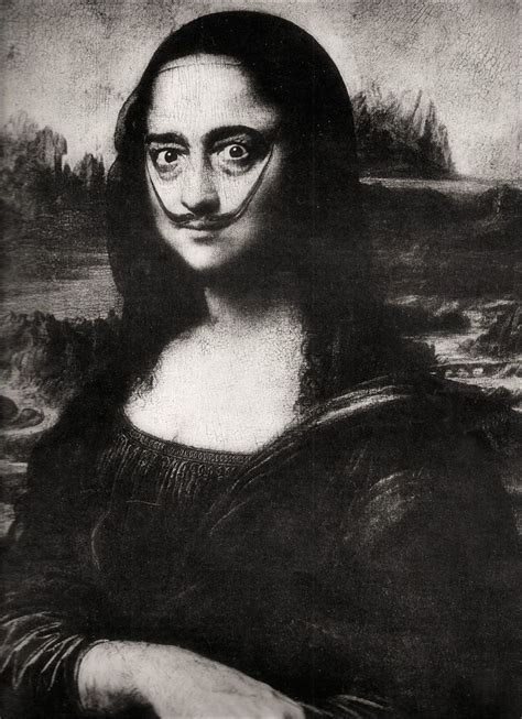 Salvador Dalí · Self Portrait As Monna Lisa · 1954 · Gala Salvador Dalí