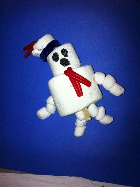 Ghostbusters Stay Puft Marshmellow Man Easy Kids Craft Diy Halloween