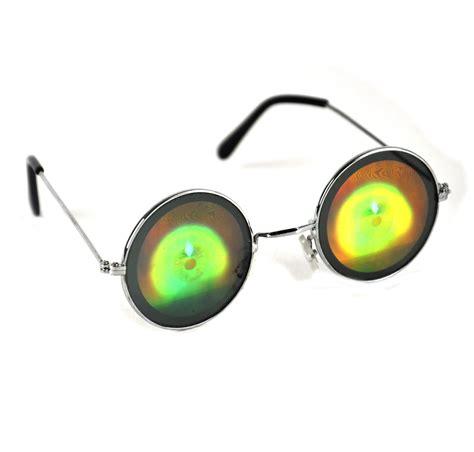 Hologram Eyeballs Glasses Pink Cat Shop